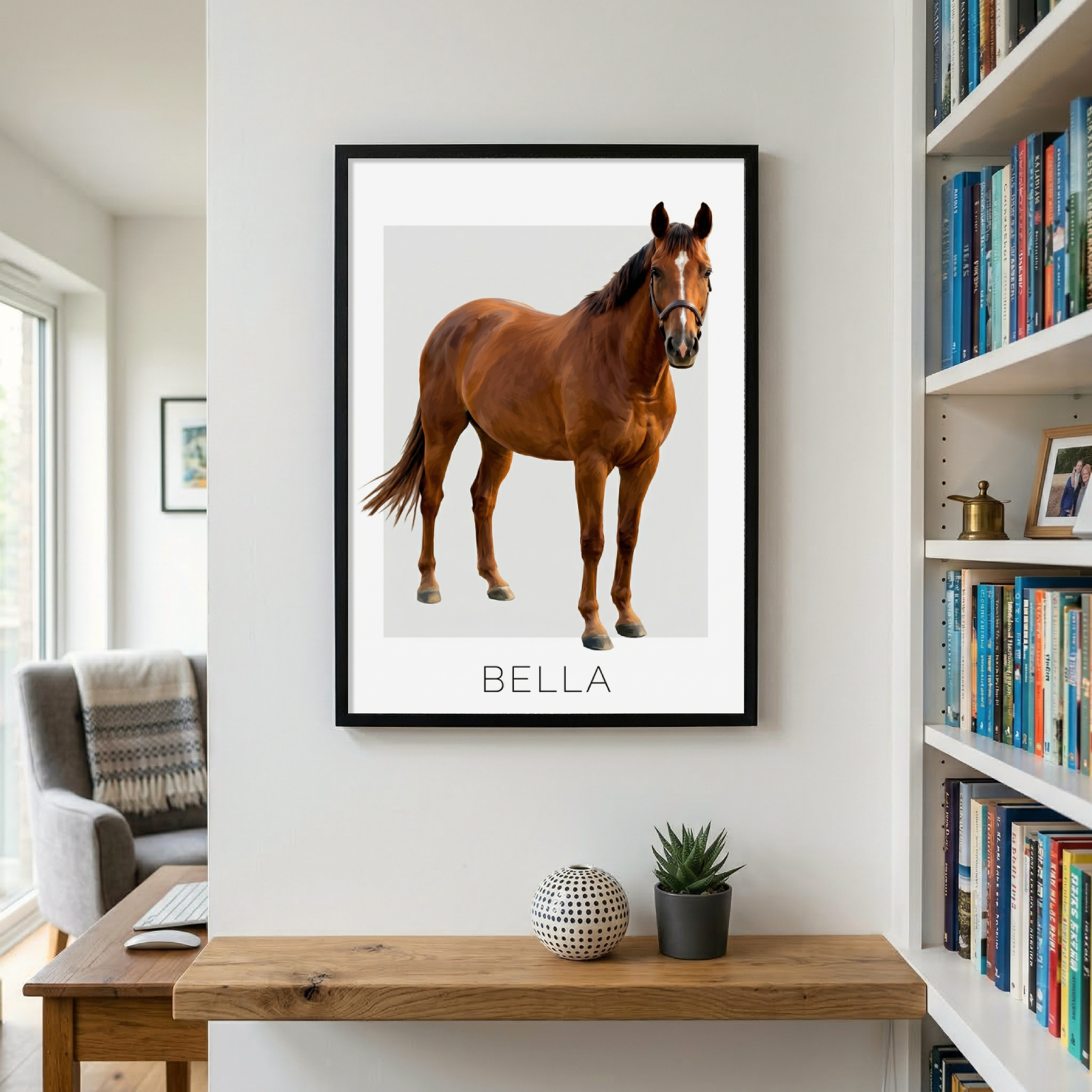 Personalisiertes Tierportrait - Modernes Digitales Gemälde