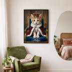 Personalisiertes Tierportrait - Königliches Gemälde