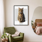 Personalisiertes Tierportrait - Modernes Digitales Gemälde