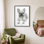 Personalisiertes Tierportrait - Zeichnung