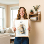 Personalisiertes Tierportrait - Aquarell