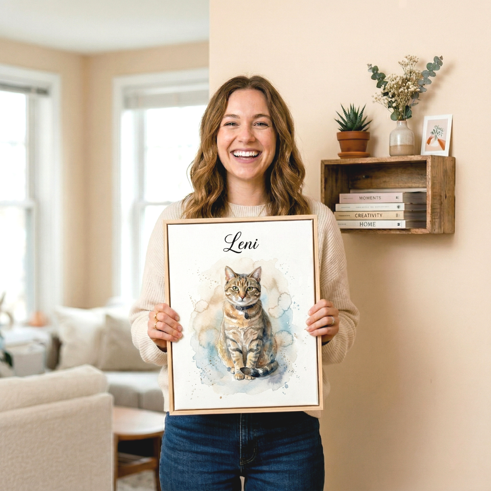 Personalisiertes Tierportrait - Aquarell