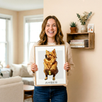 Personalisiertes Tierportrait - Modernes Digitales Gemälde
