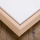 Leinwand mit Rahmen - Holz Natur